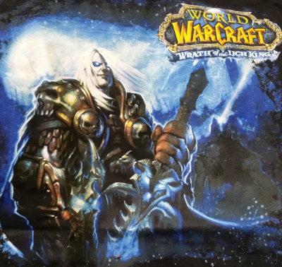 WOW Wrath of the Lich King T-Shirt - Click Image to Close